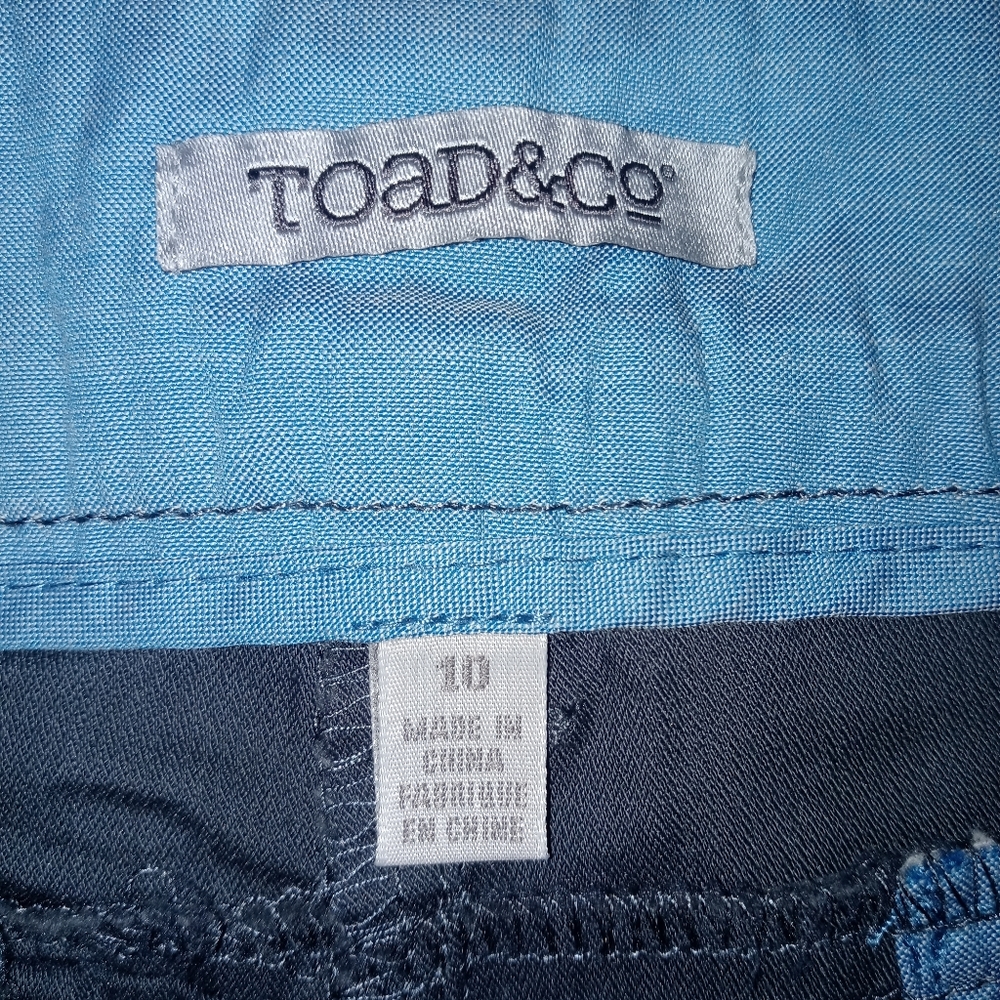 Toad&Co Letty Short Size 10 - Picture 6 of 12